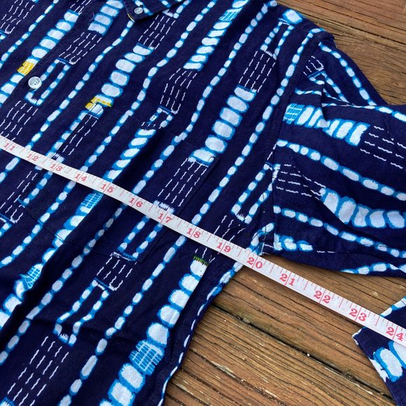 Royal Jelly Harlem Africa Batik button down shirt - Picture 5 of 7